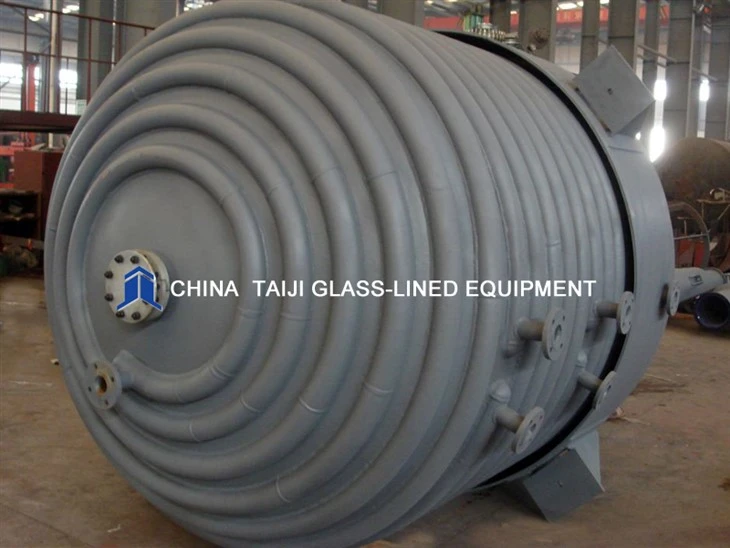 Half Pipe Jacket Glass Lined Reactor Half Pipe Jacket Glass Lined Reactor
